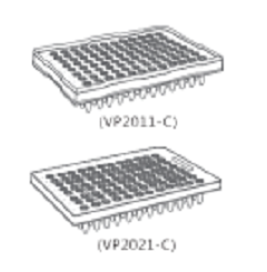 96孔半裙边PCR板0.2ml透明适配ABI仪器VP2011-C