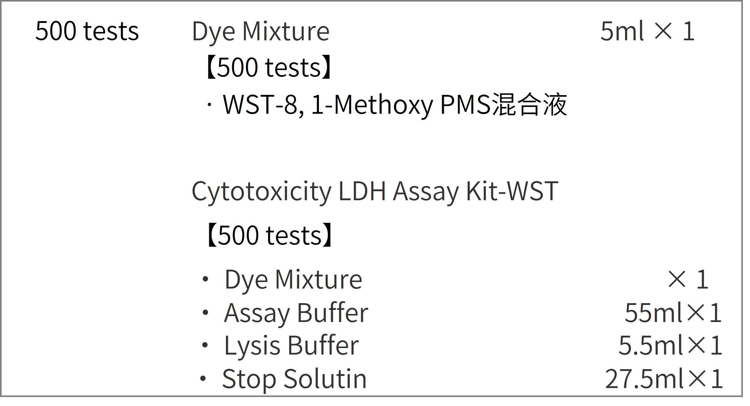 细胞活性/毒性双重检测试剂盒——Viability/Cytotoxicity Multiplex Assay Kit货号：CK17