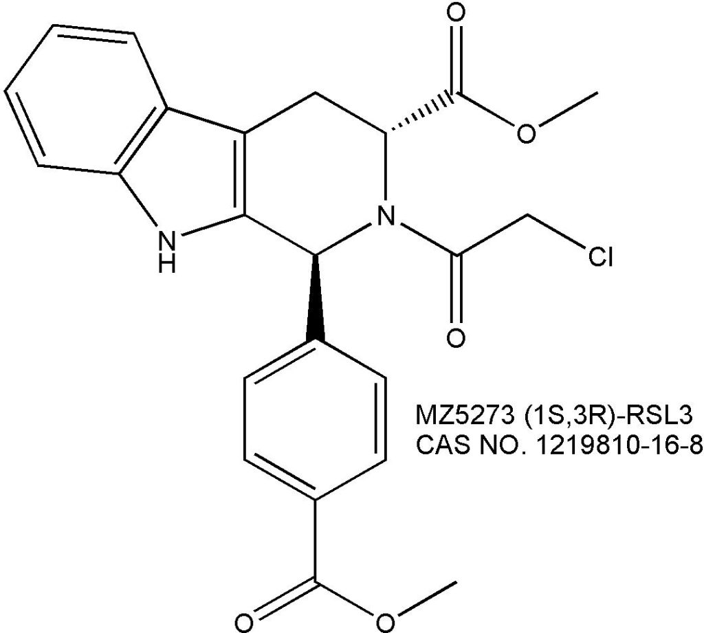 (1S,3R)-RSL3 (GPx4 inhibitor)  谷胱甘肽过氧化物酶 4抑制剂