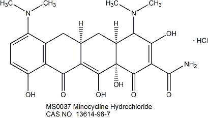 Minocycline Hydrochloride 盐酸米诺环素