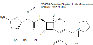 Cefepime Dihydrochloride Monohydrate 头孢吡肟盐酸盐一水合物