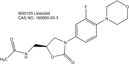 Linezolid 利奈唑胺（雷奈佐利，吗啉恶酮）