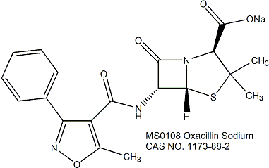 Oxacillin Sodium 苯唑西林钠
