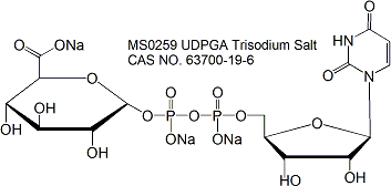 Uridine 5&#8242;-Diphosphoglucuronic Acid (UDPGA) Trisodium Salt 尿苷-5’-二磷酸葡糖醛酸三钠盐