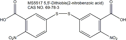 5,5&#8242;-Dithiobis(2-nitrobenzoic acid)(DTNB) 5,5&#8242;-二硫代双(2-硝基苯甲酸)