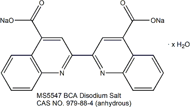 BCA Disodium Salt 2,2&#8242;-联喹啉-4,4&#8242;-二羧酸二钠