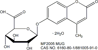 MUG 4-甲基伞型酮-beta-D-葡糖苷酸