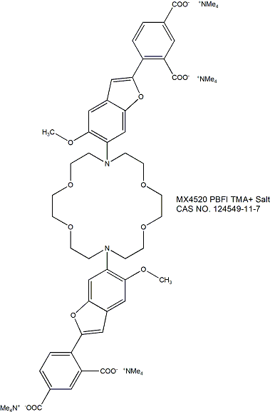 PBFI TMA+ Salt ( K+ Indicator) 钾离子指示探针
