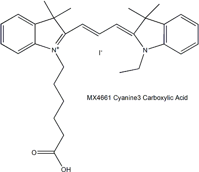Cyanine3 Carboxylic Acid Cy3羧酸（脂溶性）