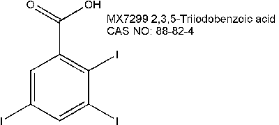 2,3,5-Triiodobenzoic acid (TIBA)  2,3,5-三碘苯甲酸